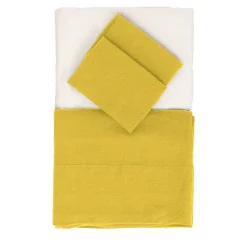 Once Milano Set di biancheria da letto estiva gialla> Biancheria Da Letto