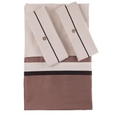 Alessandro Di Marco Set di biancheria da letto estiva - Fango> Biancheria Da Letto