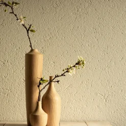 Andrea Celestino Set di bottiglie scultoree in legno #2><noscript><img width=