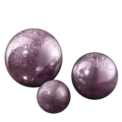 Fornace Mian Set di tre sculture rotonde Sfere> Sculture Decorative