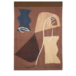 Once Milano Sibylle#1 Bordeaux - Appendiabiti da parete di Studiopepe> Pannelli Decorativi