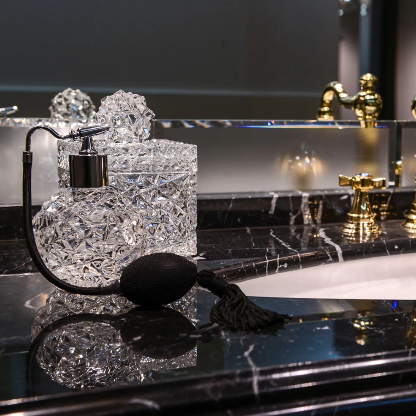 Mario Cioni & C Spa Sinfonia Set di 2 scatole quadrate> Arredo Bagno