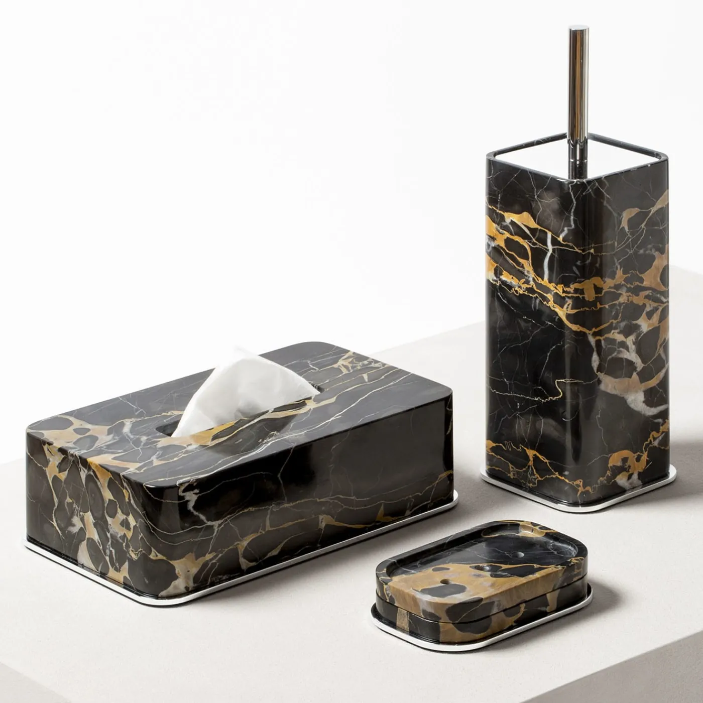 Giobagnara Spazzola per WC in marmo Polo #4> Arredo Bagno