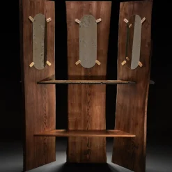 Davide Palardi Specchiera Nessente con triplo pannello in legno di frassino><noscript><img width=