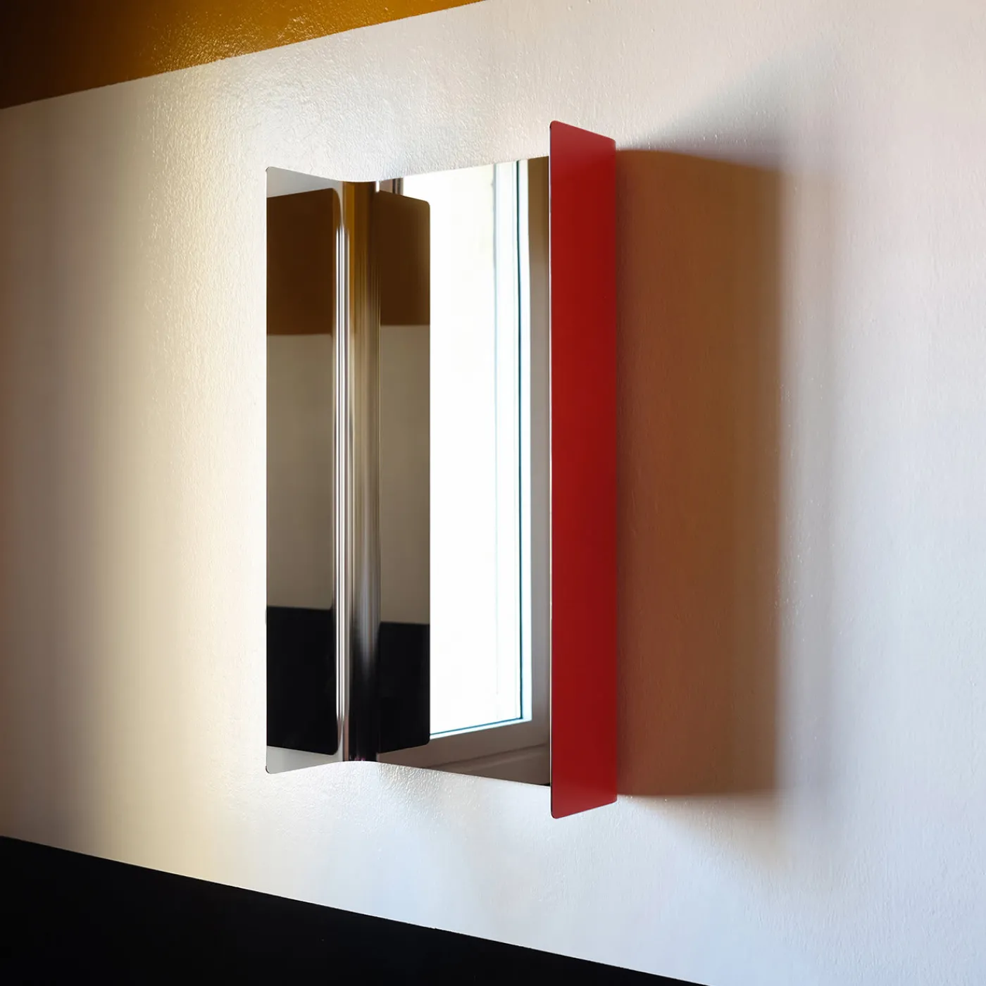 Filippo Carandini Specchio 01 Rosso> Specchi Da Parete