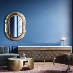 Esadesign Specchio Agapi in bronzo> Specchi Da Parete