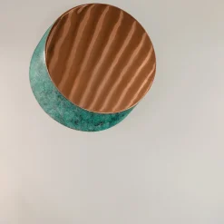 dAM Atelier Specchio da muro in rame verde Pavé> Specchi Da Parete