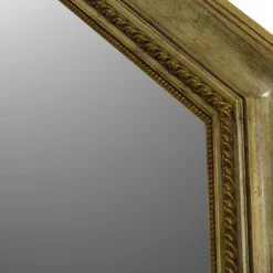 Caiafa Specchio da parete ottagonale in foglia d'argento Mecca><noscript><img width=