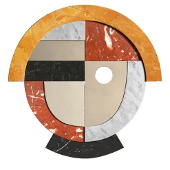 Salvatori Specchio da parete policromo Neighbors Circle> Specchi Da Parete