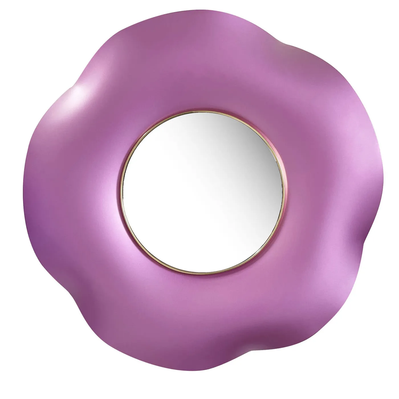 Ghirò Studio Specchio da parete rosa Undulate> Specchi Da Parete