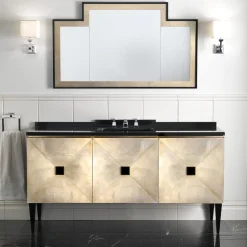 Devon&Devon Specchio da parete Vogue 2 oro> Specchi Da Parete