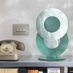 Giovanni Botticelli Specchio da tavolo Minima Small Light Blue> Specchi Da Tavolo