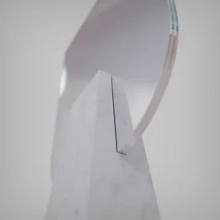 Carcino Design Specchio da tavolo Ophelia Bianco Carrara><noscript><img width=