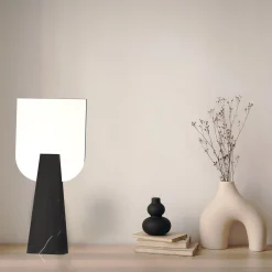 Carcino Design Specchio da tavolo Ophelia Black Marquina><noscript><img width=