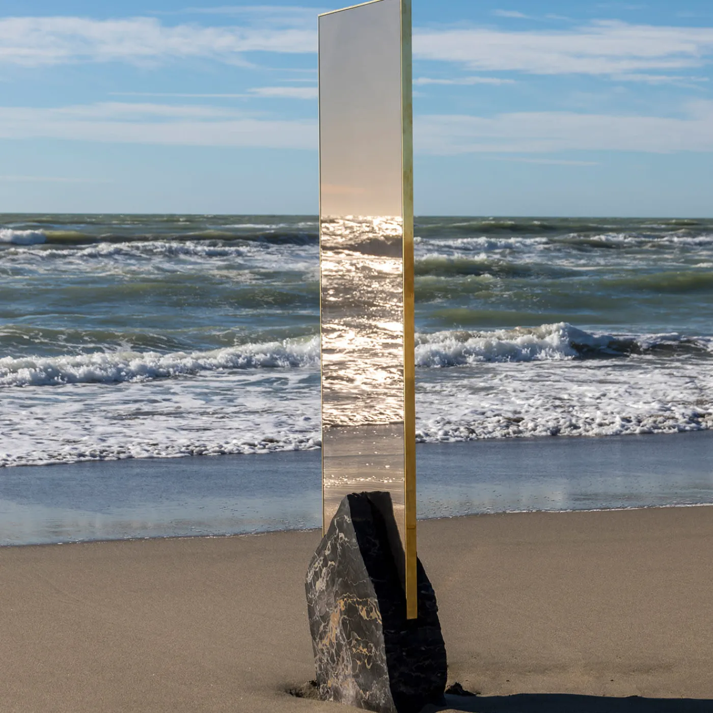 Francesco Maria Messina Specchio da terra Lunæ #2> Specchi Da Terra