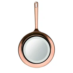 Ghidini 1961 Specchio Frying Pan Rose di Studio Job> Specchi Da Parete