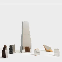 Delvis Unlimited Specchio Immersione in Marmo Portoro><noscript><img width=