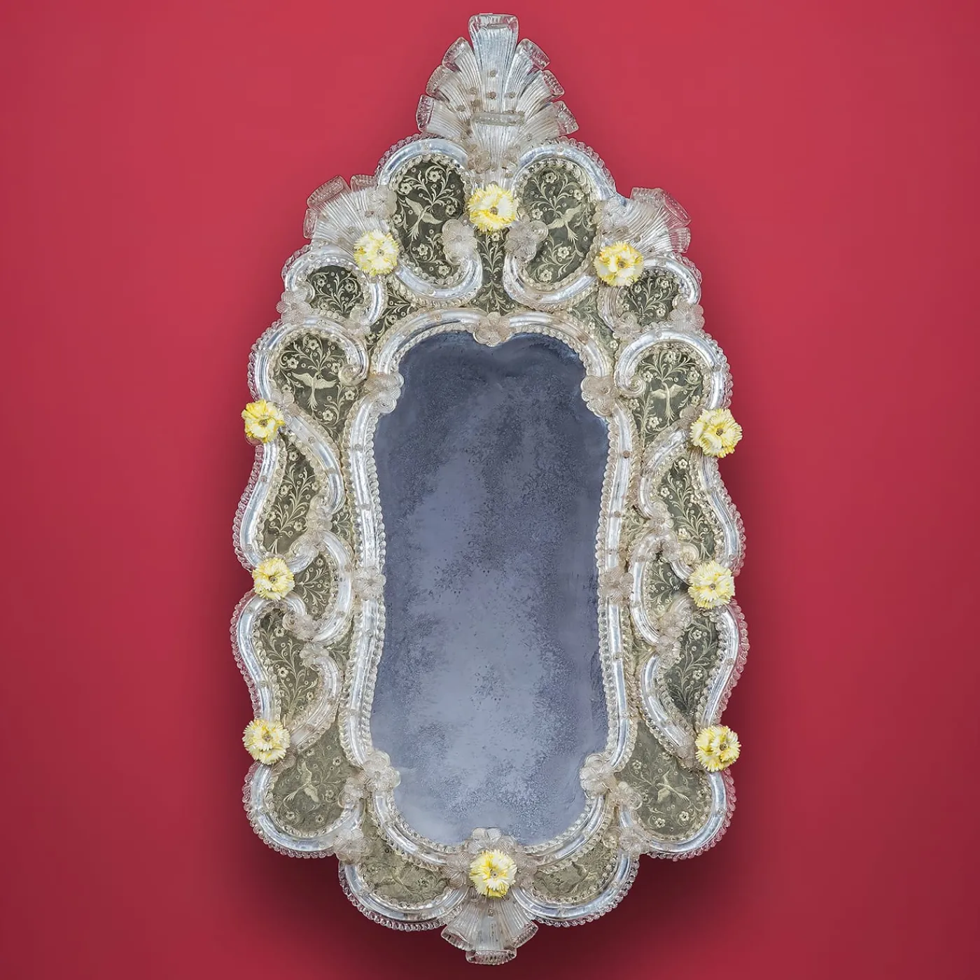 Fratelli Tosi Specchio in vetro di Murano Ca' Venezia> Specchi Da Parete