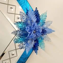 Fratelli Tosi Specchio in vetro di Murano Celeste><noscript><img width=