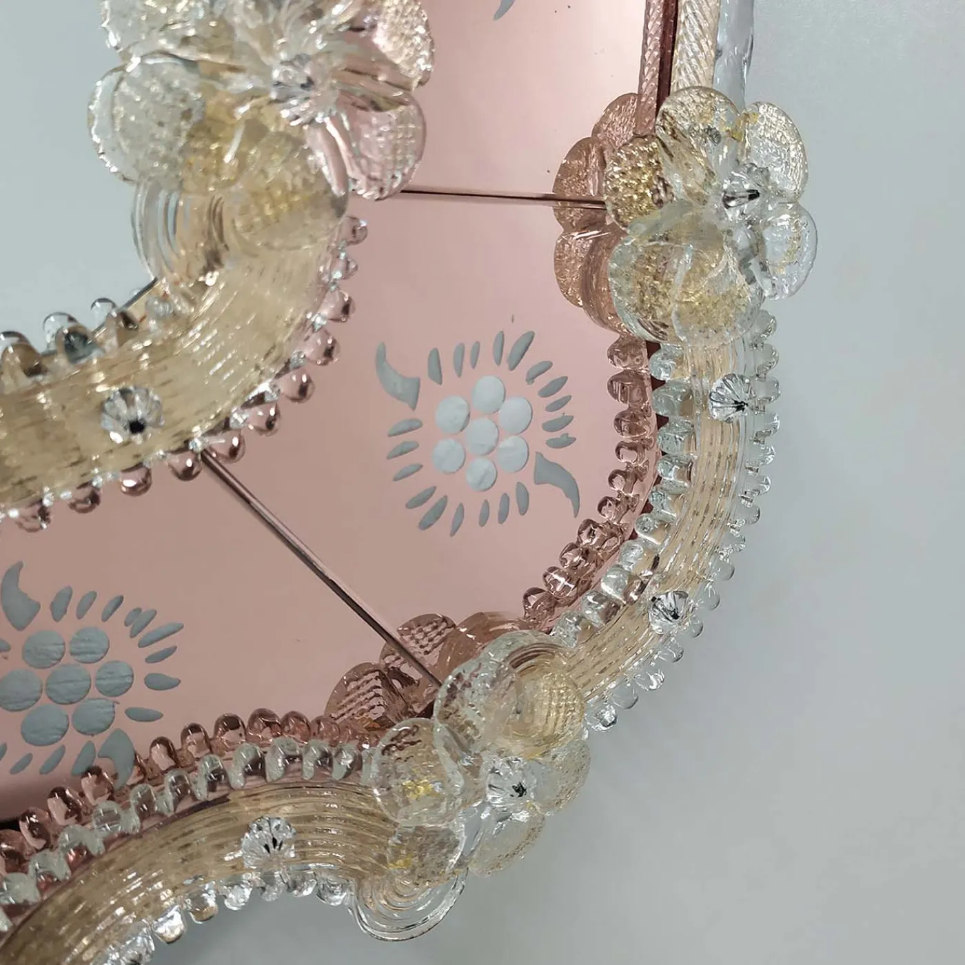 Fratelli Tosi Specchio in vetro di Murano Navagero> Specchi Da Parete