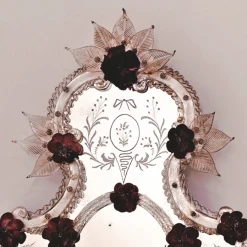 Fratelli Tosi Specchio in vetro di Murano Venier> Specchi Da Parete