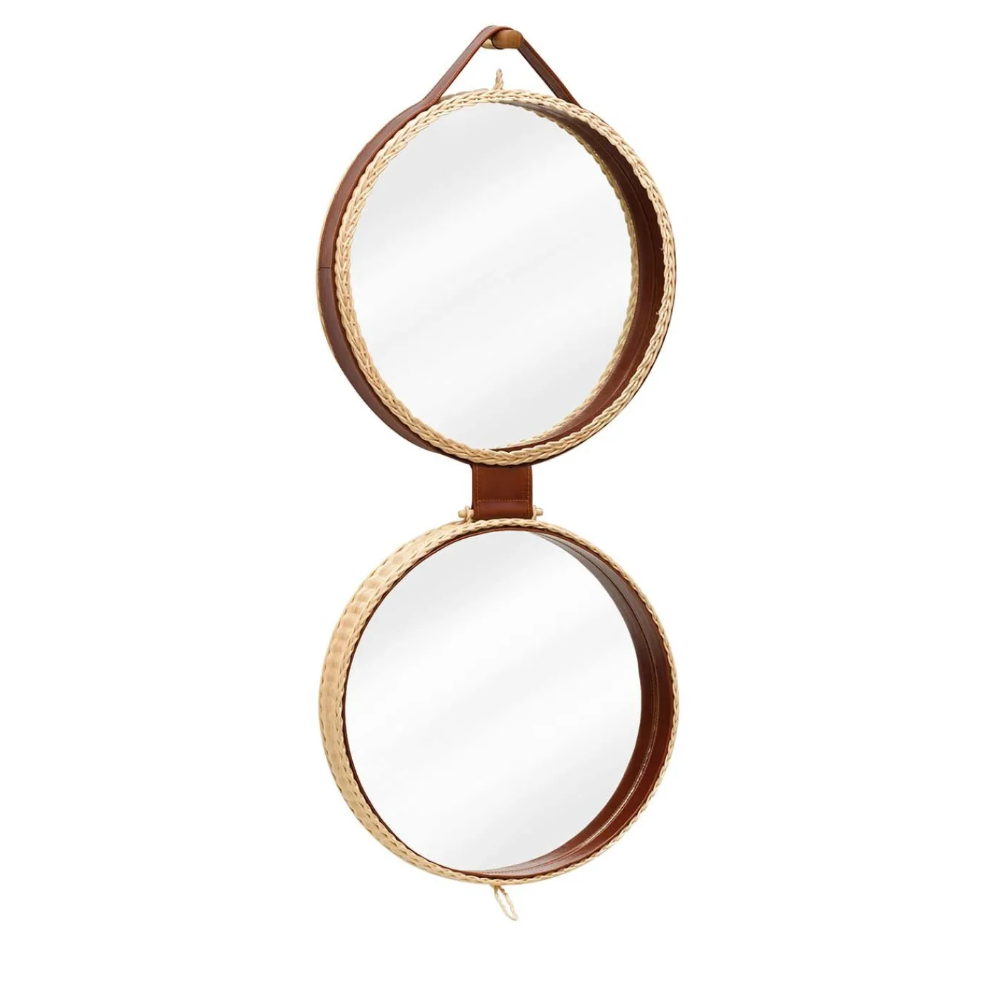 Bottega Intreccio Specchio Picnic di Maurizio Bernabei> Specchi Da Parete