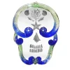Ongaro & Fuga Specchio Pop Skull blu e verde di Bradley Theodore> Specchi Da Parete