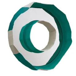 Paola Paronetto Specchio Reflections Ring Nova 50 Bianco e Verde> Specchi Da Parete