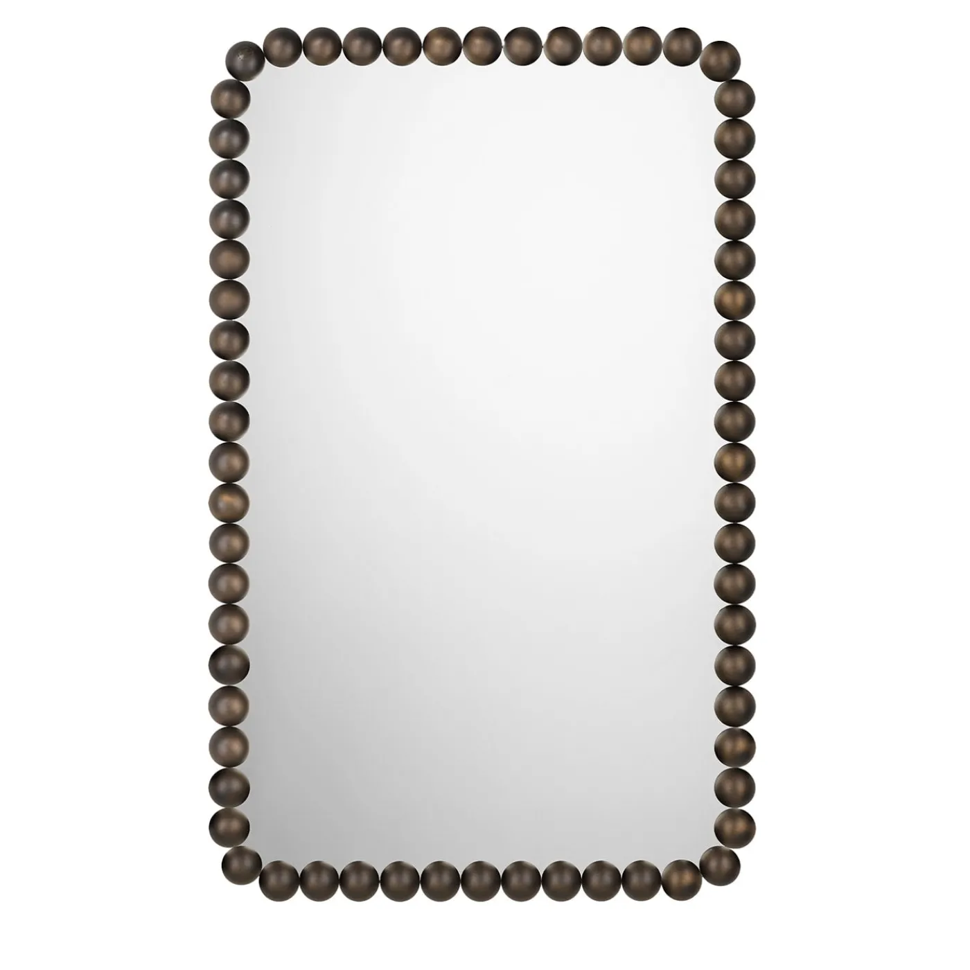 Ghidini 1961 Specchio rettangolare piccolo Gioiello in bronzo di Nika Zupanc> Specchi Da Parete