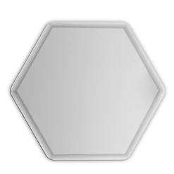 Morica Design Specchio Ruby piccolo esagonale e fumé> Specchi Da Parete