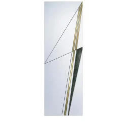 Atlasproject Specchio Via III con ottone spazzolato> Specchi Da Parete