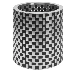 Splot Design Splot4flowers Cachepot ottico nero> Cachepot E Portavasi