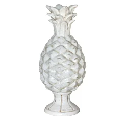Ceramiche Ceccarelli Statuetta di ananas bianco> Statuine