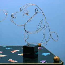 Profilo Statuetta di bronzo Beagle> Statuine