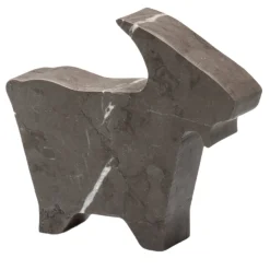 Kimano Statuetta di capra grigia di Alessandra Grasso> Statuine