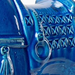 Bitossi Ceramiche Statuetta di cavallo blu di Aldo Londi> Sculture Decorative