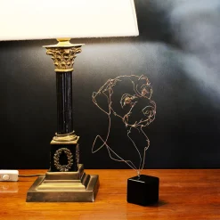 Profilo Statuetta di Jack Russell Terrier><noscript><img width=