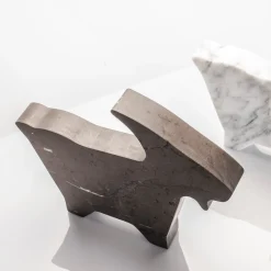 Kimano Statuina grigia di capra di Alessandra Grasso><noscript><img width=