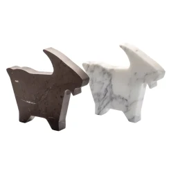 Kimano Statuina grigia di capra di Alessandra Grasso><noscript><img width=