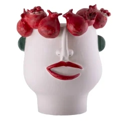 Patrizia Italiano Stefanina Picker di Melograno Scultura> Vasi Figurativi