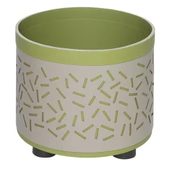 Rudi Sugar 9 Cestino rotondo bicolore con rotelle> Ceste