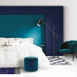 Francesco De Maio Tappeto blu a rete Composizione ceramica di Giuliano Andrea dell'Uva 200 x 100> Piastrelle E Pavimenti