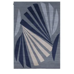 Amini Tappeto blu Ventaglio di Fede Cheti> Tappeti E Moquette