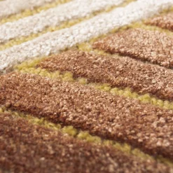 Jaipur Rugs Tappeto Concoction, trapuntato a mano, in rosso bruciato e albicocca><noscript><img width=