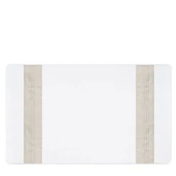 Verderoccia Tappeto da bagno Plissè bianco e marmo> Biancheria Da Bagno