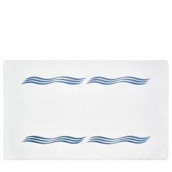 Verderoccia Tappeto da bagno Tuffo bianco e blu Assisi> Biancheria Da Bagno