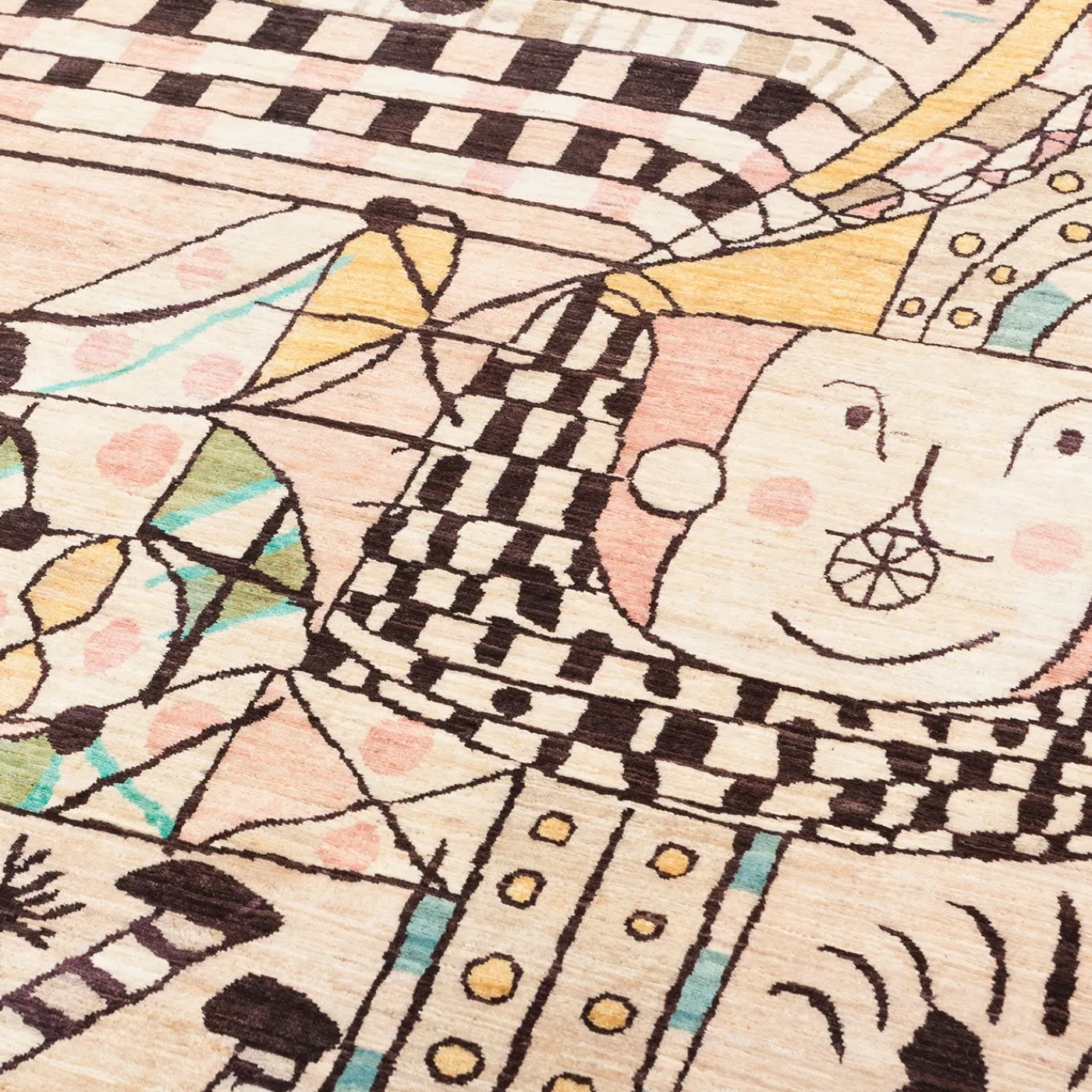 Nodus Tappeto del folclore afghano di Jaime Hayon> Tappeti E Moquette