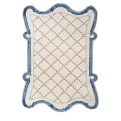 Jaipur Rugs Tappeto in Lana e Cotone Annodato a Mano A River of Roses di Tatiana de Nicolay> Tappeti E Moquette