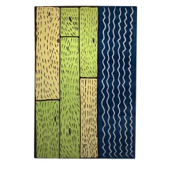 Sergio Mannino Studio Tappeto in lana fatto a mano Sapphire Streams> Tappeti E Moquette