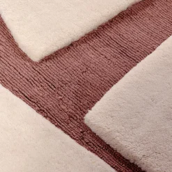 Mohebban Tappeto in lana rosa ruggine Atlas AT02> Tappeti E Moquette